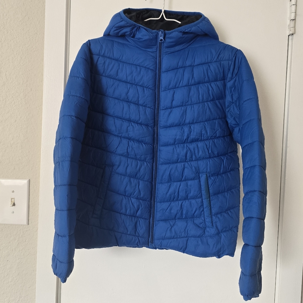 George Vibrant Blue Kids Puffer Jacket